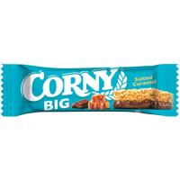 Barrita de cereal, chocolate y caramelo c/ sal CORNY, 1 ud, 40 g
