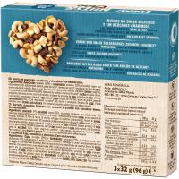 Barrita de anacardos y chocolate CORNY NUTS&CHOC, pack 3x32 g