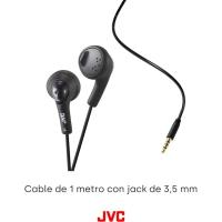 Auricular botón negro F160 JVC