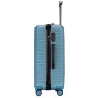 LATT TRAVEL maleta zurrun urdina, 360º gurpilak, 42x27x65 cm