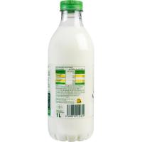 Leche fresca semidesnatada País Vasco EROSKI, botella 1 litro