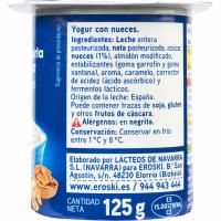 Yogur griego con nueces EROSKI, pack 6x125 g