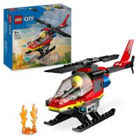 Helicóptero de rescate de bomberos, edad rec:+5 años LEGO City fire