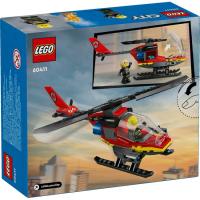 Helicóptero de rescate de bomberos, edad rec:+5 años LEGO City fire