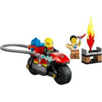 Moto de rescate de bomberos edad rec:+4 años LEGO City fire