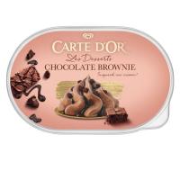 Helado brownie CARTE D'OR, tarrina 456 g