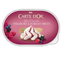 Helado de yogur Forest Fruits CARTE D'OR, tarrina 480 g