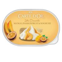 CARTE D'OR yoghurt mango passion fruit izozkia, terrina 466 g