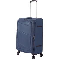 Trolley grande azul, poliéster, 4 ruedas, DM5757A-70 BENZI, 46x71x29 cm