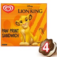 Sandwich Lion King MAGNUM, 4 uds, caja 152 g
