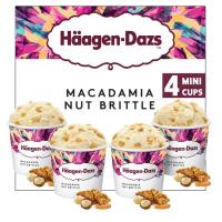 Helado multipack de macadamia HAAGEN DAZS, caja 320 g