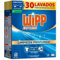 Detergente en polvo azul WIPP, maleta 30 dosis