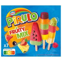 Helado fruity mix PIRULO, 7 uds, caja 409 g