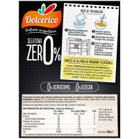 Gelatina zero mandarina DOLCERICO, caja 28 g