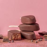 Helado mini bombón de chocolate PINK ALBATROSS, pack 4x48 g