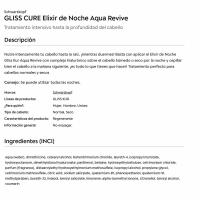 GLISS night elixir aqua seruma, dosifikagailua 100 ml