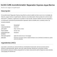 GLISS AQUA REVIVE express ile-egokitzailea, espraia 200 ml