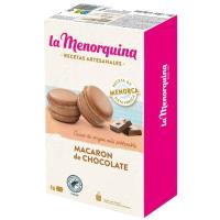 Macaron de chocolate LA MENORQUINA, 4 uds, caja 120 g