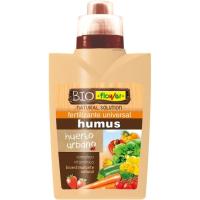 Fertilizante universal Humus huerto urbano 1-70534 BIOFLOWER, 500 ml