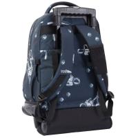 Mochila con ruedas, estampado Astronauta Renglones TOTTO, 52x37x25 cm