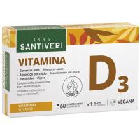 Vitamina D3 comprimidos SANTIVERI, caja 27 g