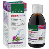 Jarabe superdetox SANTIVERI, botella 240 ml