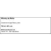 Whisky THREE TARTANS, botella 70 cl