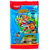 Chocolatinas rellenas Paw Patrol DEKORA, bolsa 100 g