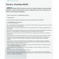 Freidora de aire caliente Cecofry DuoHeat 6000, 2000W, 6L CECOTEC