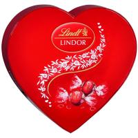 Bombones de leche Corazón LINDOR, caja 200 g