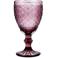 Copa Rose Moon, vidrio labrado en rosa BIDASOA, 35 cl
