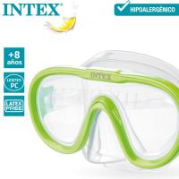 Máscara de buceo infantil Sea Scan, edad rec:+8 años, ¿Cuál te llegará? INTEX