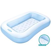 Piscina bebé rectangular, edad rec:+2 años INTEX, 166x100x25 cm