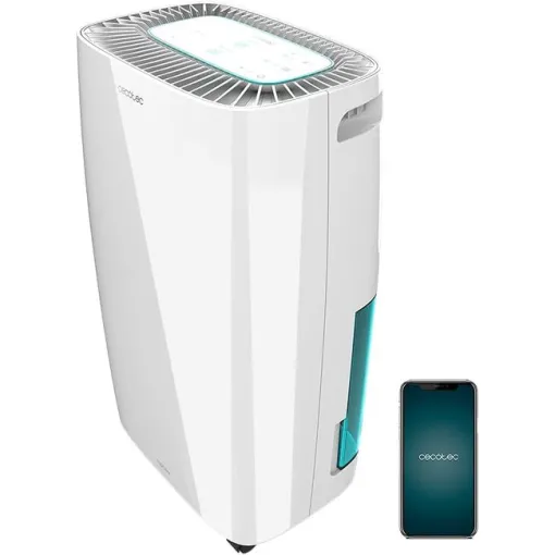Deshumificador 10 L/día, depósito de 2,5 L, BigDry 4000 Expert Connected CECOTEC
