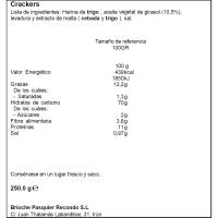 RECONDO cracker normalak, paketea 250 g