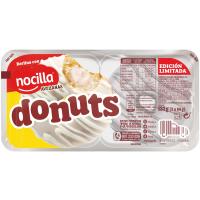 Donuts relleno de nocilla blanca DONUTS, 2 uds, paquete 132 g