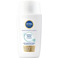 NIVEA skin clear aurpegirako eguzki krema FP50+, potoa 50 ml