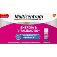 Energía&Vitalidad 50+con Vitamina B12 MULTICENTRUM, caja 15 uds