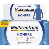 Vitaminas para hombre MULTICENTRUM, bote 90 cápsulas