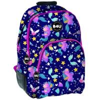 Mochila grande Unicornios, adaptable a carro, 443441 B4U, 44x31x13,5 cm