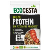 Muesli protein sin azúcares añadidos bio ECOCESTA, bolsa 375 g