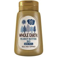 Crema de cacahuete sirve fácil bio WHOLE EARTH, bote 320 g