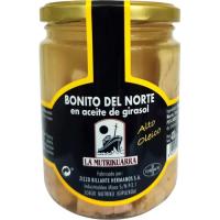 Bonito del norte en aceite de girasol MUTRIKUARRA, frasco 400 g