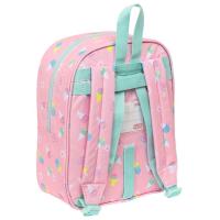 Mochila de guarderia adaptable a carro Ice Cream PEPPA PIG, 27x22x10 cm