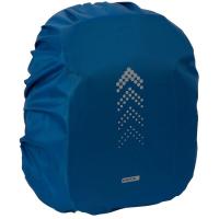 Funda impermeable azul con goma elástica para mochila pequeña SAFTA, 50x36x27 cm