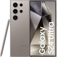 SAMSUNG Galaxy S24 Ultra titanium smartphone libre grisa, 12+256 GB, 5G