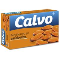 CALVO muskuilu txikiak eskabetxean, lata 115 g