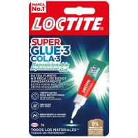 LOCTITE Superglue-3 gel itsasgarria, material guztietarako, 3 g