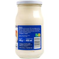 Mayonesa EROSKI, frasco 450 ml