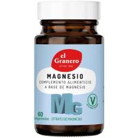 EL GRANERO INTEGRAL magnesio-zitratoa, 60 ale, 500 mg